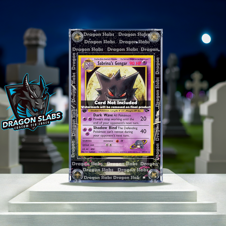 Pokemon Sabrina's Gengar 29/132 Gym Challenge Extended Artwork Case