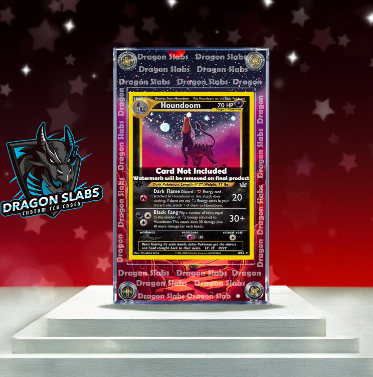 Pokemon Houndoom 8/64 Neo Revelation Extended Artwork Case
