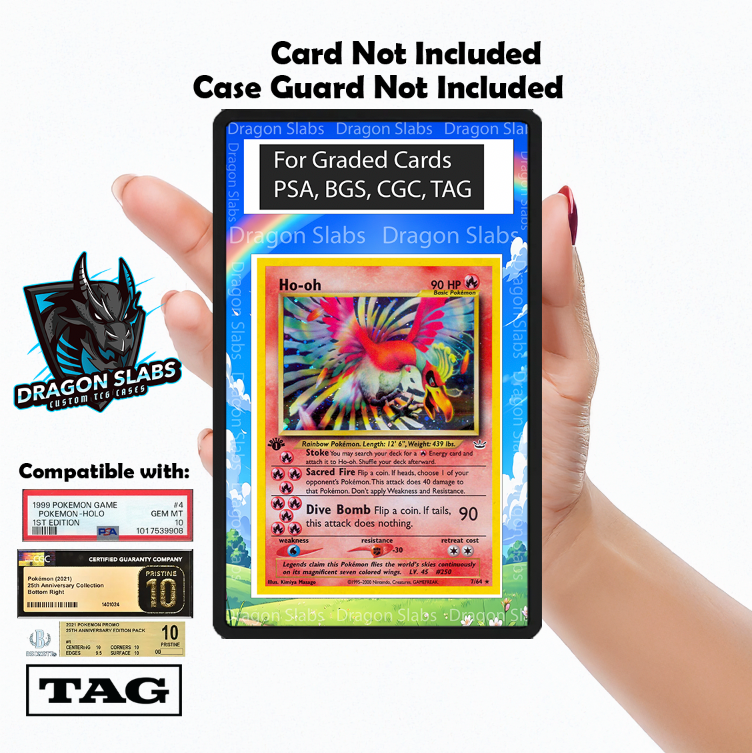 Ho-Oh 7/64 Neo Revelation PSA bgs CGC tag Extended Artwork Pokemon