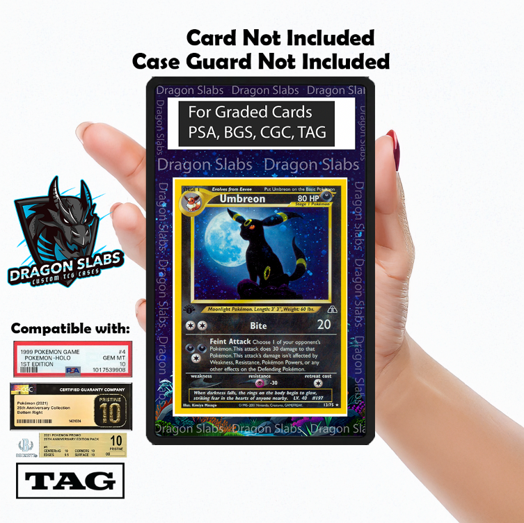 Umbreon 13/75 Neo Discovery PSA bgs CGC tag Extended Artwork Pokemon