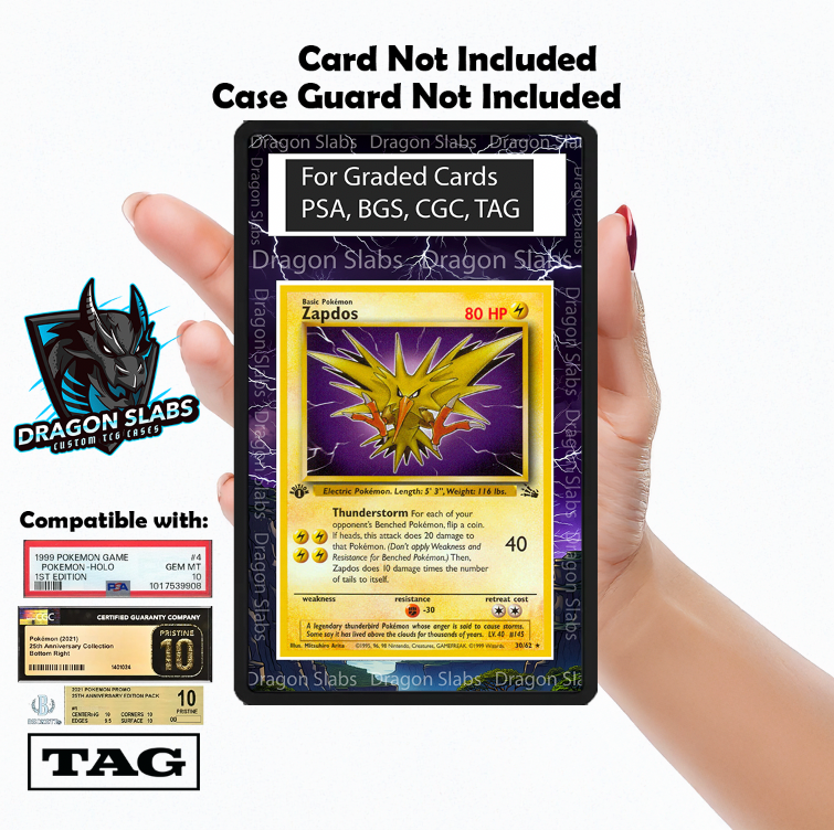 Zapdos Fossil PSA bgs CGC tag Extended Artwork Pokemon