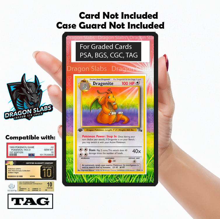 Dragonite Fossil PSA bgs CGC tag Extended Artwork Pokemon