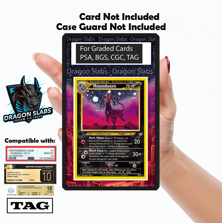 Houndoom 8/64 Neo Revelation PSA bgs CGC tag Extended Artwork Pokemon
