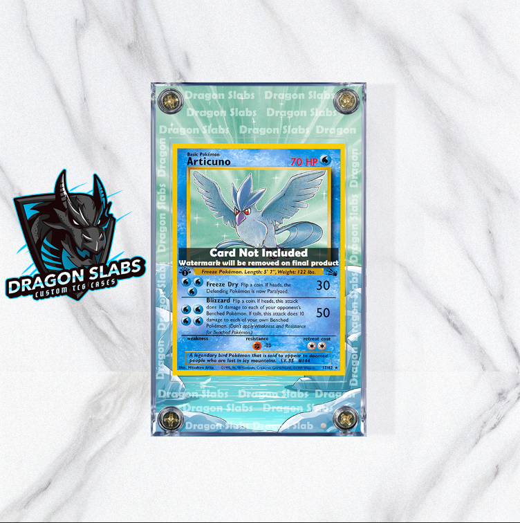Pokemon Articuno 17/62 Fossil Extended Artwork Case