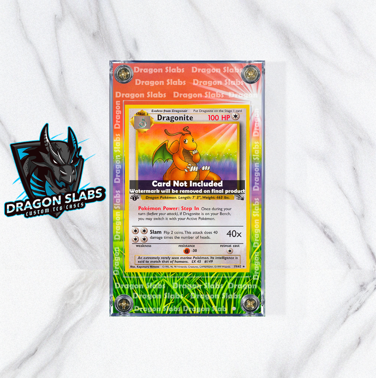 Pokemon Dragonite Fossil Extended Artwork Case
