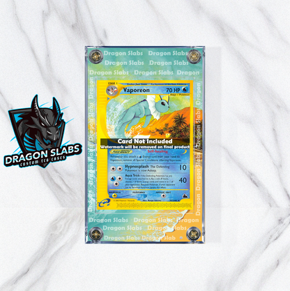 Pokemon Vaporeon 33/144 Skyridge Extended Artwork Case