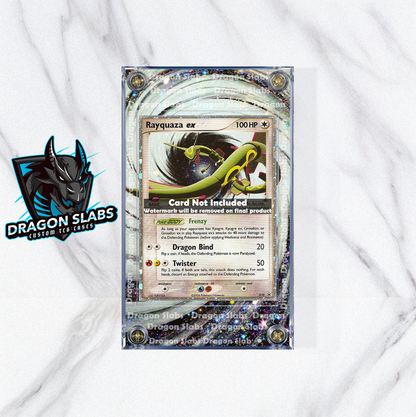 Pokemon Rayquaza Ex 039 Promo Collectors Tin Extended Artwork Case
