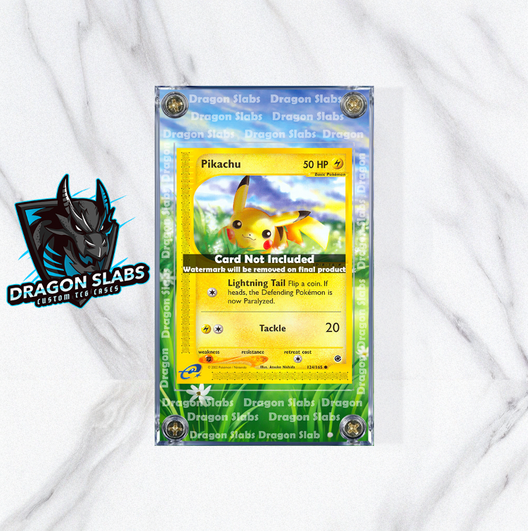 Pokemon Pikachu 124/165 Expedition Extended Artwork Case