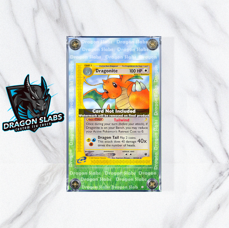 Pokemon Dragonite 43/165 Expedition Extended Artwork Case