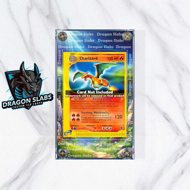 Pokemon Charizard 40/165 Expedition Extended Artwork Case