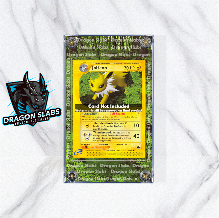Pokemon Jolteon 13/144 Skyridge Extended Artwork Case