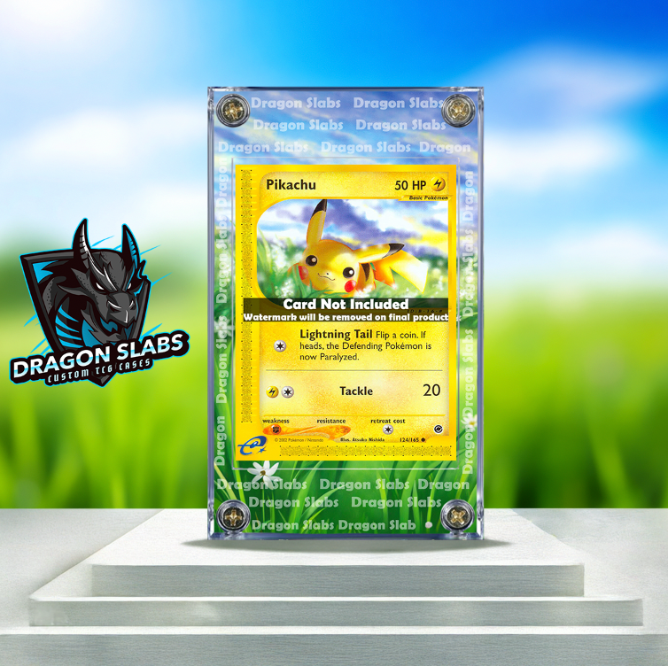 Pokemon Pikachu 124/165 Expedition Extended Artwork Case