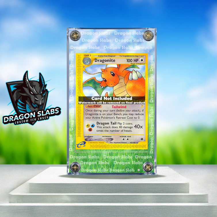 Pokemon Dragonite 43/165 Expedition Extended Artwork Case