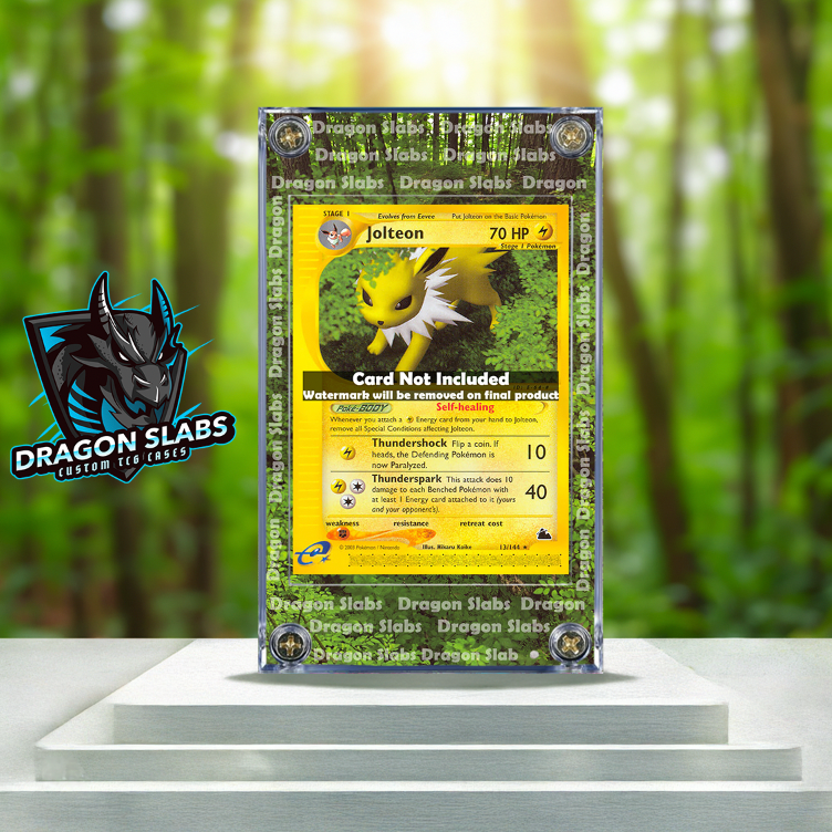 Pokemon Jolteon 13/144 Skyridge Extended Artwork Case