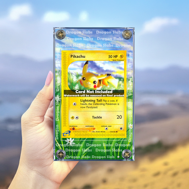Pokemon Pikachu 124/165 Expedition Extended Artwork Case