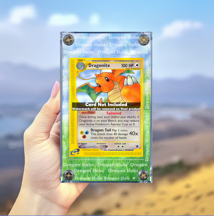 Pokemon Dragonite 43/165 Expedition Extended Artwork Case