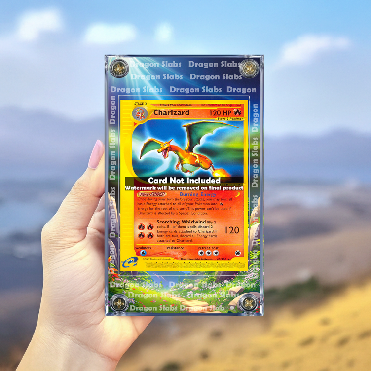 Pokemon Charizard 40/165 Expedition Extended Artwork Case