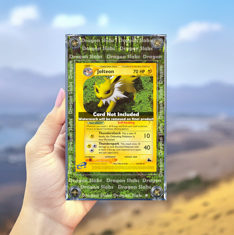 Pokemon Jolteon 13/144 Skyridge Extended Artwork Case