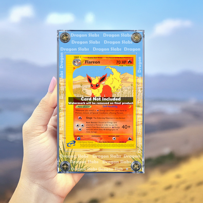 Pokemon Flareon 8/144 Skyridge Extended Artwork Case