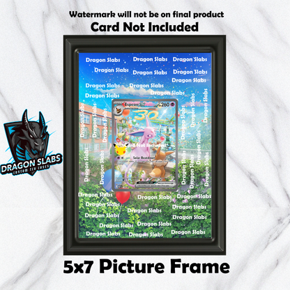 Espeon EX 108 Promo 30th Celebration Pokemon 151 Extended Art Frame 5x7 Frame