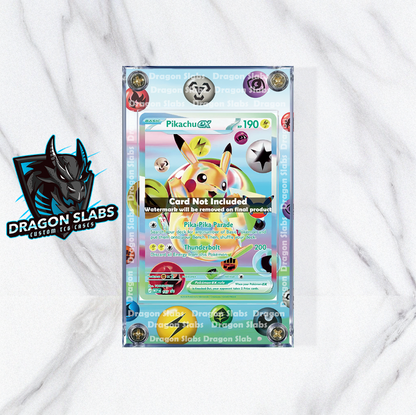 Pokemon Pikachu EX SIR 107 Promo Me: 30th Celebration Extended Artwork Case