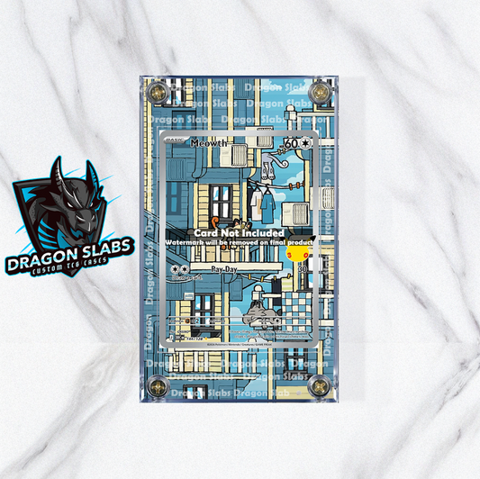 Pokemon Meowth 144/128 Me: 30th Celebration Extended Artwork Case