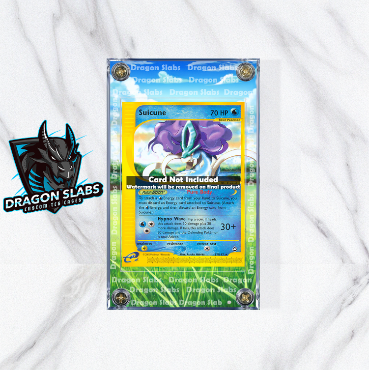Pokemon Suicune Aquapolis Extended Artwork Case