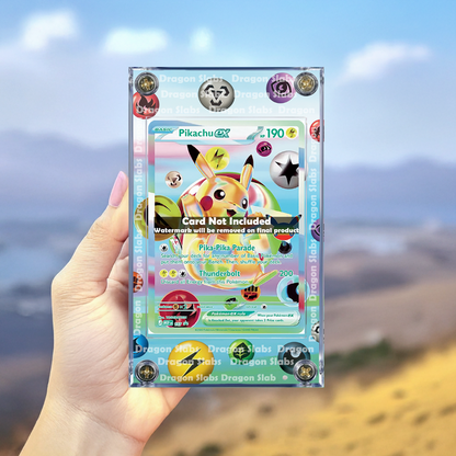 Pokemon Pikachu EX SIR 107 Promo Me: 30th Celebration Extended Artwork Case