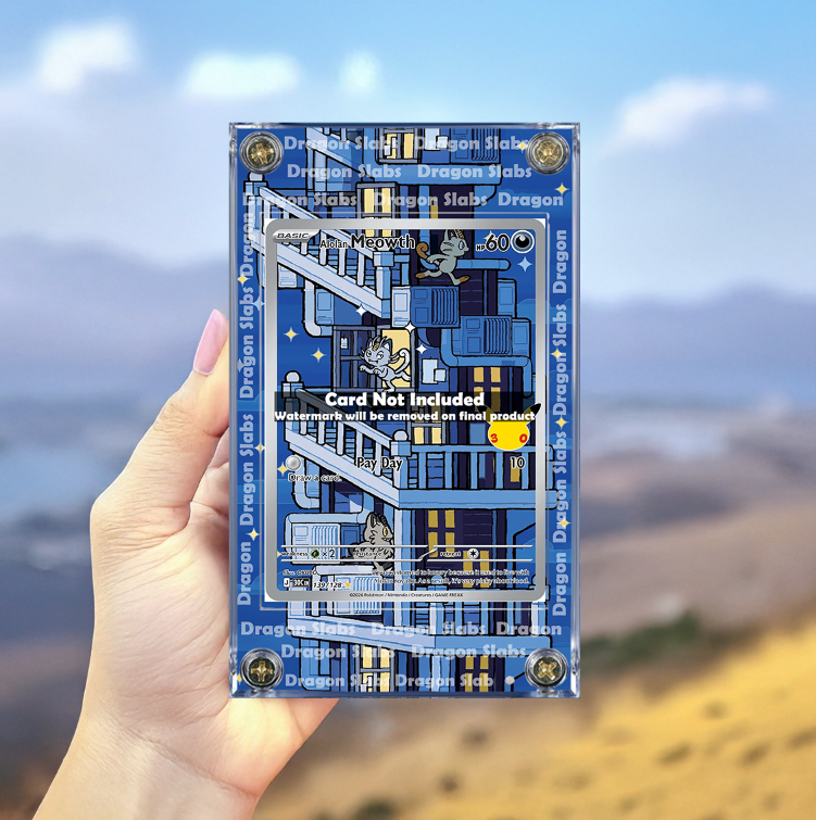 Pokemon Alolan Meowth 139/128 Me: 30th Celebration Extended Artwork Case