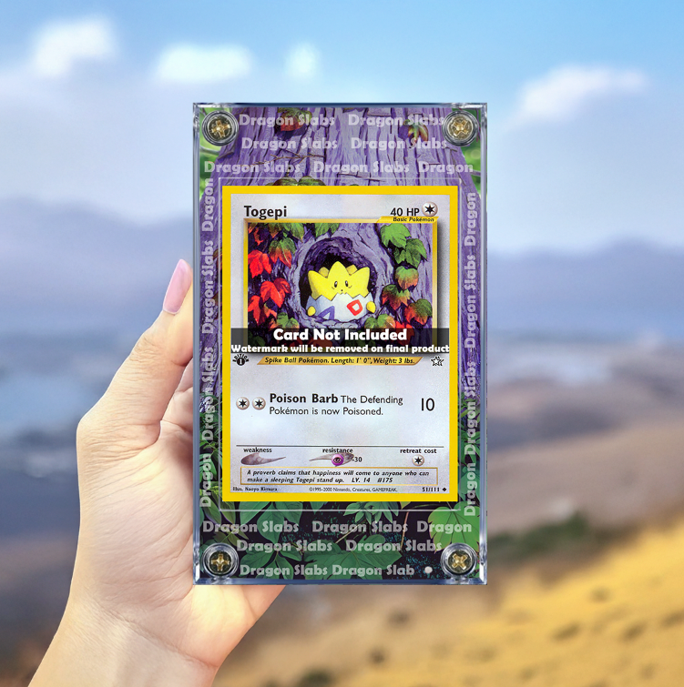Pokemon Togepi 51/111 Neo Genesis Extended Artwork Case