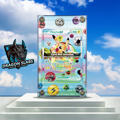 Pokemon Pikachu EX SIR 107 Promo Me: 30th Celebration Extended Artwork Case
