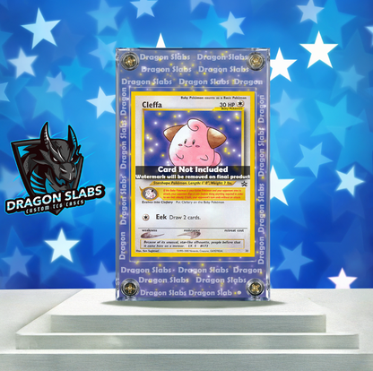 Pokemon Cleffa 31 Black Star Promo Extended Artwork Case