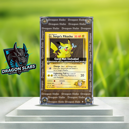 Pokemon Lt. Surge's Pikachu 81/132 Gym Heroes Extended Artwork Case