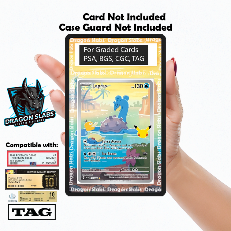 Lapras 131/128 Me: 30th Celebrations PSA BGS CGC TAG Extended Artwork Pokemon