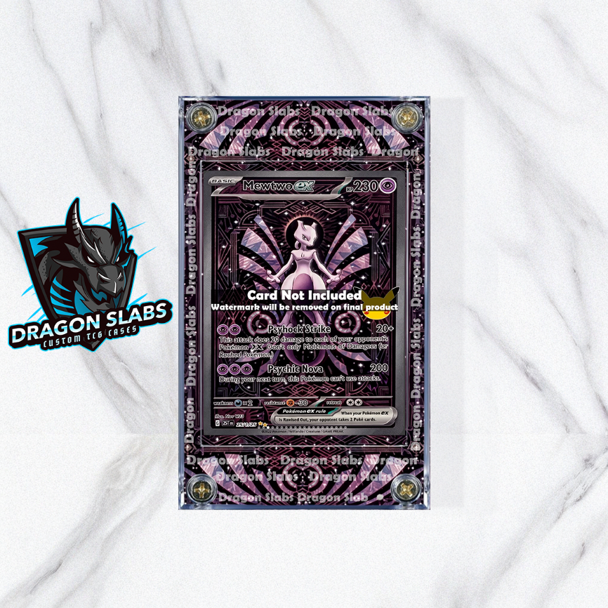Pokemon Mewtwo EX SIR 151/128 Me: 30th Celebration Extended Artwork Case