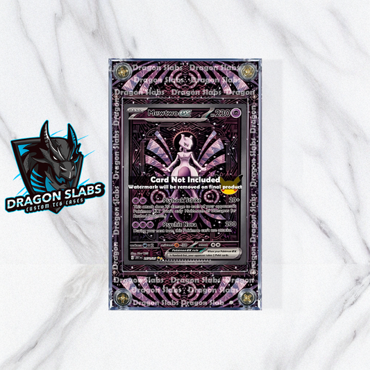 Pokemon Mewtwo EX SIR 151/128 Me: 30th Celebration Extended Artwork Case