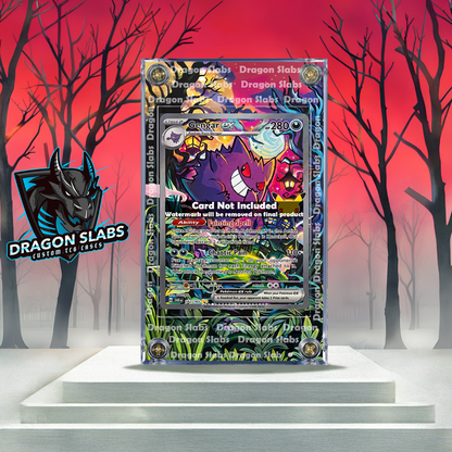 Pokemon Gengar EX 154/128 Me: 30th Celebration Extended Artwork Case