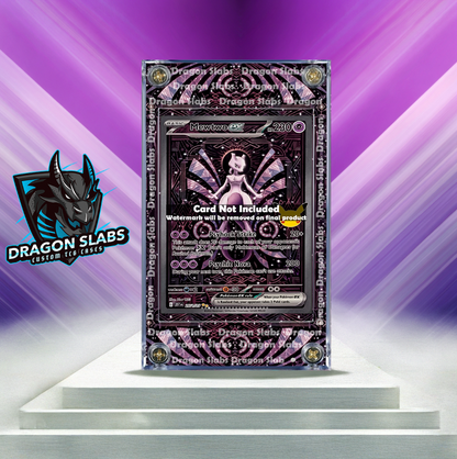Pokemon Mewtwo EX SIR 151/128 Me: 30th Celebration Extended Artwork Case