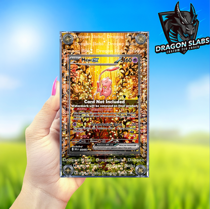 Pokemon Mew EX SIR 152/128 Me: 30th Celebration Extended Artwork Case