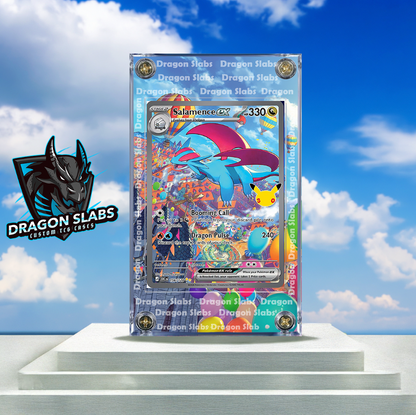 Pokemon Salamence EX 156/128 Me: 30th Celebration Extended Artwork Case