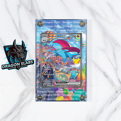 Pokemon Salamence EX 156/128 Me: 30th Celebration Extended Artwork Case