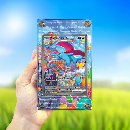 Pokemon Salamence EX 156/128 Me: 30th Celebration Extended Artwork Case