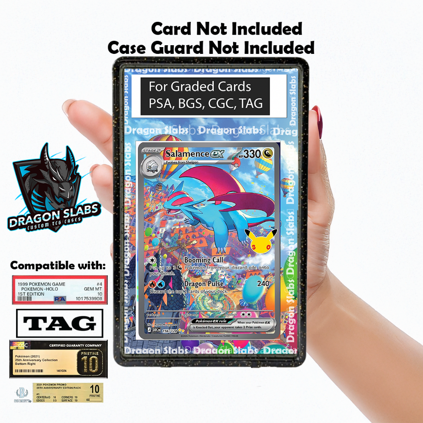 Salamance EX 156/128 Me: 30th Celebrations PSA BGS CGC TAG Extended Artwork Pokemon