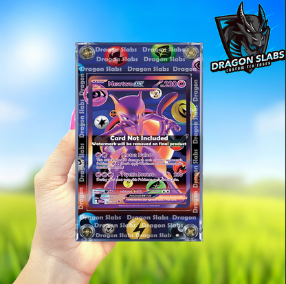 Pokemon Mewtwo EX SIR 157/128 Me: 30th Celebration Extended Artwork Case