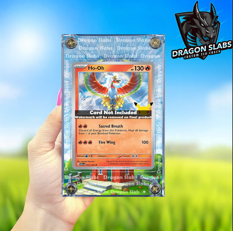 Pokemon Ho-Oh 012/128 Me: 30th Celebration Extended Artwork Case