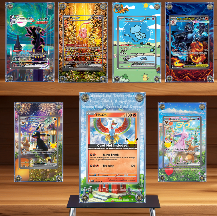 Pokemon Ho-Oh 012/128 Me: 30th Celebration Extended Artwork Case