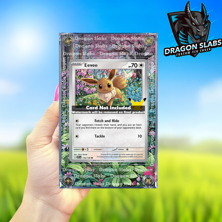 Pokemon Eevee 116/128 Me: 30th Celebrations Extended Artwork Case