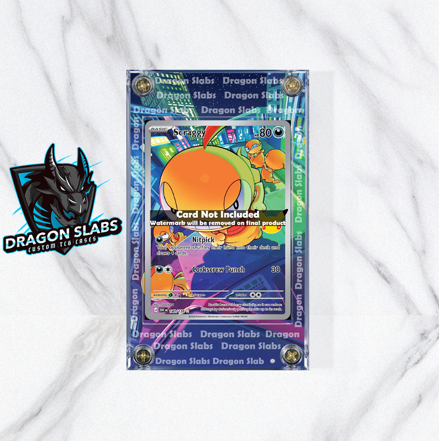 Pokemon Scraggy 140/128 Me: 30th Celebration Extended Artwork Case