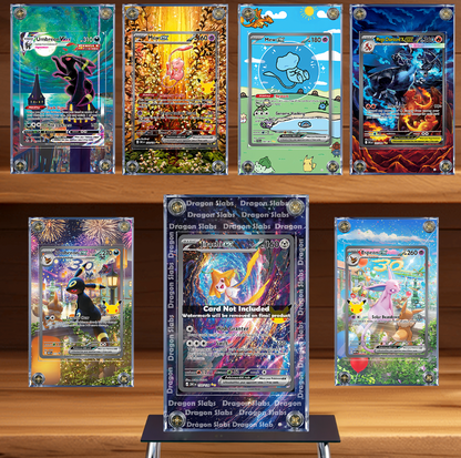 Pokemon Jirachi EX SIR 155/128 Me: 30th Celebrations Extended Artwork Case