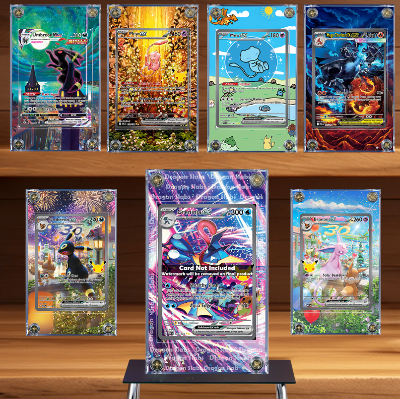 Pokemon Greninja EX SIR 148/128 Me: 30th Celebration Extended Artwork Case